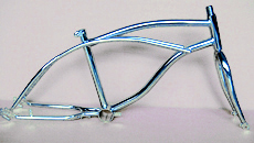 chrome 20"frame and fork